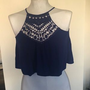 Pacsun cropped shirt